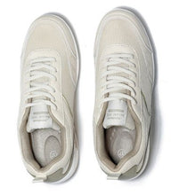 Carica l'immagine nel visualizzatore di Gallery, Scarpe Basculanti Beige Modello Rio in Eco Pelle e Tessuto Con Lacci