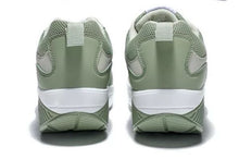 Carica l'immagine nel visualizzatore di Gallery, Scarpe Basculanti Verde Modello Rio in Eco Pelle e Tessuto Con Lacci