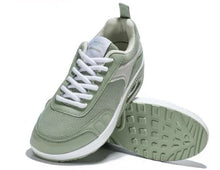 Carica l'immagine nel visualizzatore di Gallery, Scarpe Basculanti Verde Modello Rio in Eco Pelle e Tessuto Con Lacci