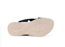 Carica l'immagine nel visualizzatore di Gallery, Sandali Basculanti Scarpe Modello Lucca Blu In Tessuto