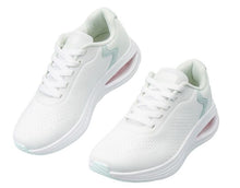 Carica l'immagine nel visualizzatore di Gallery, Scarpe Da Ginnastica Con Ammortizzatori Modello Dallas Bianco Verde
