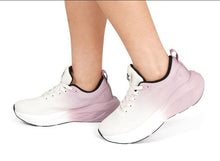 Carica l'immagine nel visualizzatore di Gallery, Scarpe Da Ginnastica Con Ammortizzatori Modello San Diego Bianco Rosa
