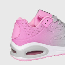 Carica l&#39;immagine nel visualizzatore di Gallery, Scarpe Da Ginnastica Modello New York Grigio Rosa In Tessuto NON Traspirante
